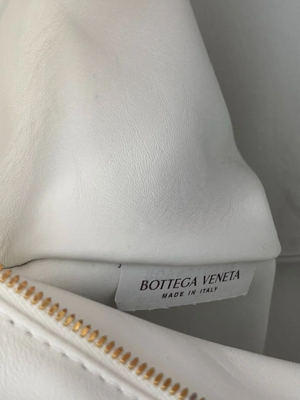 Bottega Veneta Mount Calfskin Leather Tote Bag with Chain Strap - Like New